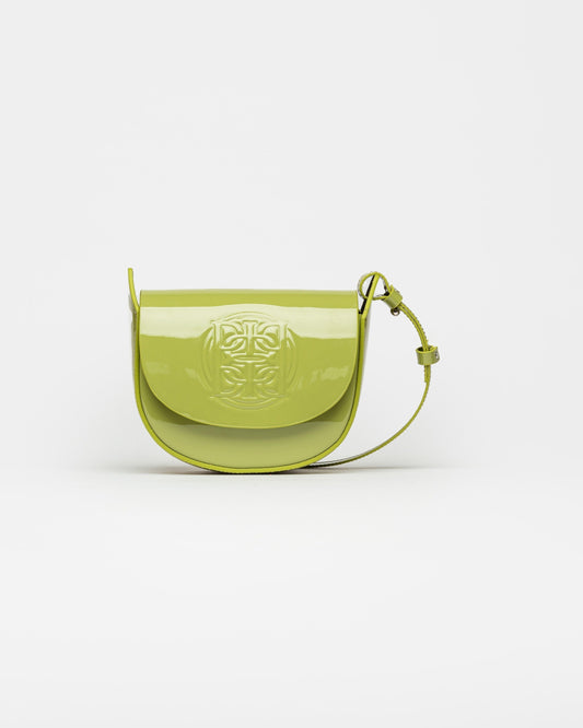 MINI BAG AURA EN CUERO CHAROL