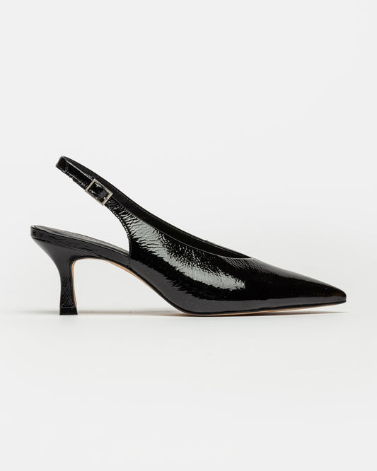 STILETTO MONACO EN CUERO GLOSS