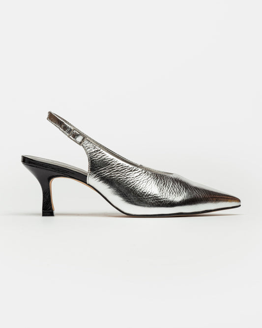 STILETTO MONACO EN METALIZADO