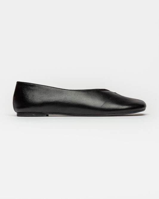 BALLERINA CIRA EN CUERO LISO