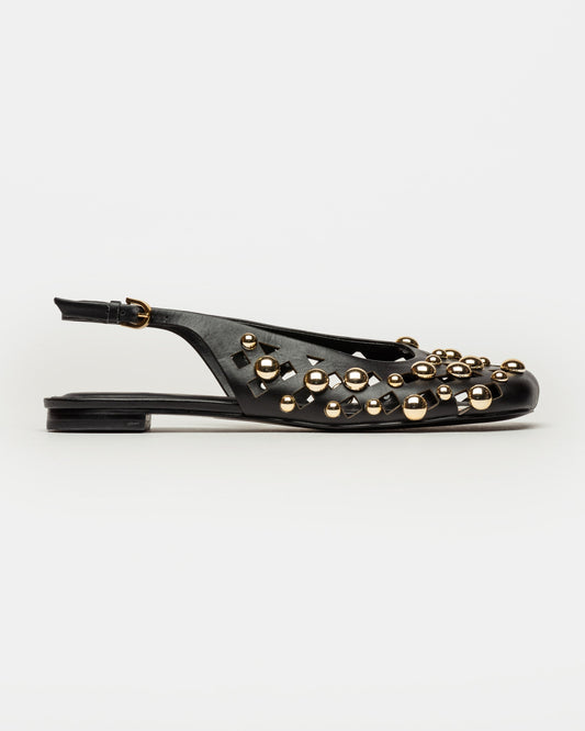 MULE DIANE EN CUERO LISO